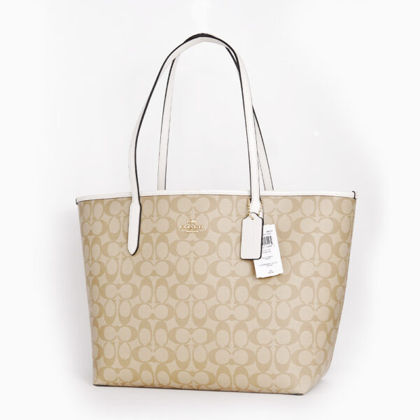 coach city tote in signature canvas