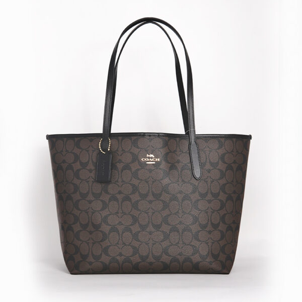coach city tote in signature canvas