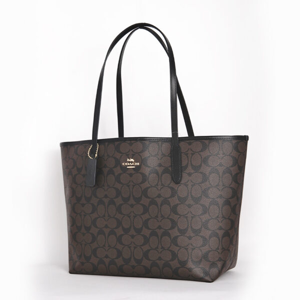 COACH CITY TOTE IN SIGNATURE CANVAS - Bag Habits