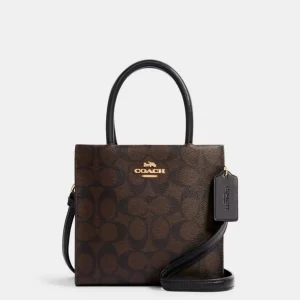 COACH MINI CALLY CROSSBODY IN SIGNATURE CANVAS