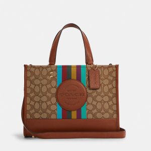 COACH DEMPSEY CARRYALL IN SIGNATURE JACQUARD