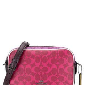 COACH JES CROSSBODY IN BLOCKED SIGNATURE CANVAS