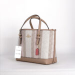 coach mollie tote 25 in signature jacquard
