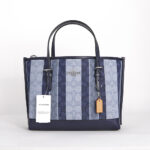 coach mollie tote 25 in signature jacquard