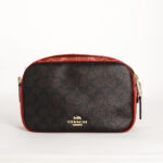 coach jes crossbody in blocked signature canvas