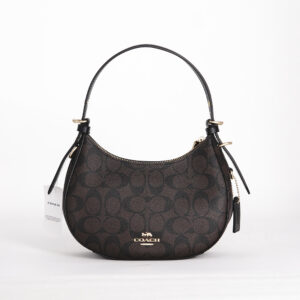 coach kleo hobo in signature canvas