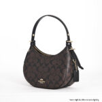 coach kleo hobo in signature canvas