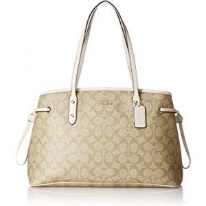 COACH DRAWSTRING CARRYALL IN SIGNATURE CANVAS