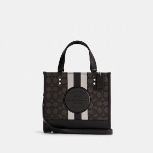 COACH DEMPSEY TOTE 22 IN SIGNATURE JACQUARD