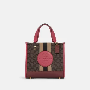 COACH DEMPSEY TOTE 22 IN SIGNATURE JACQUARD