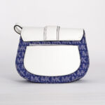 michael kors small denim lillian signature