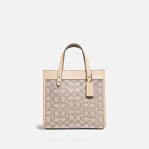 COACH FIELD TOTE 22 IN SIGNATURE JACQUARD