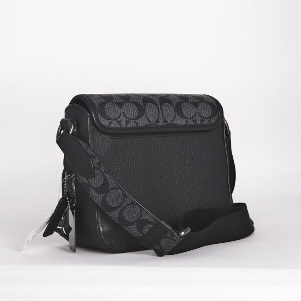 coach sullivan flap crossbody in signature canvas