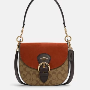 COACH KLEO SHOULDER BAG 23 IN SIGNATURE CANVAS