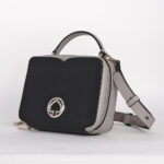 kate spade candid leather mini top handle