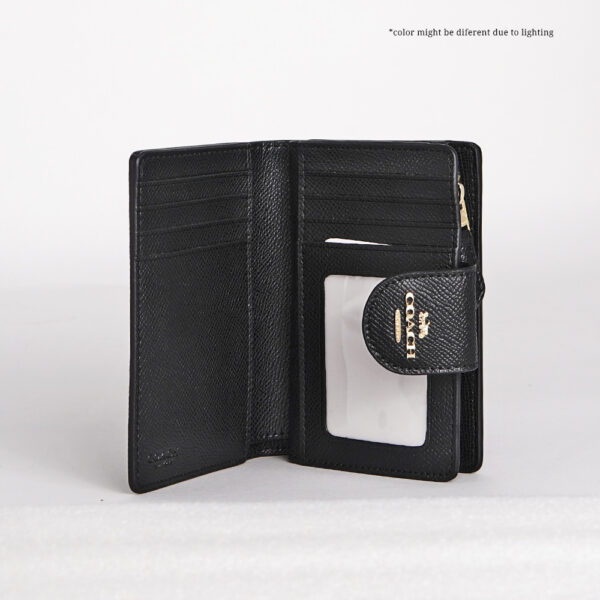 coach medium corner zip wallet