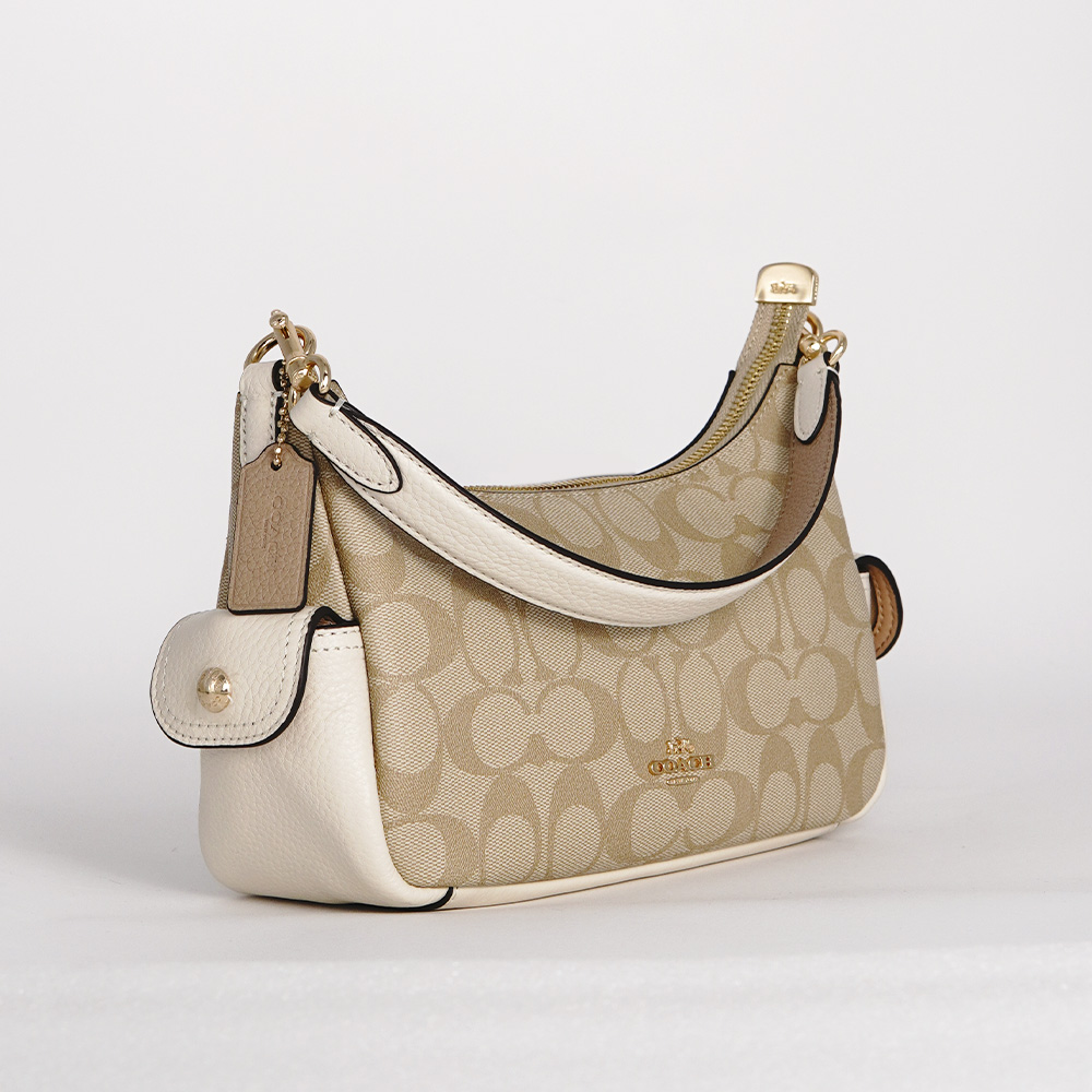COACH PENNIE SHOULDER BAG 25 IN SIGNATURE CANVAS tipssebelumbelibeg