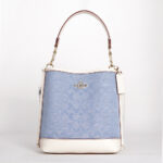 coach mollie bucket bag 22 in signature chambray