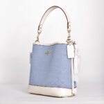 coach mollie bucket bag 22 in signature chambray