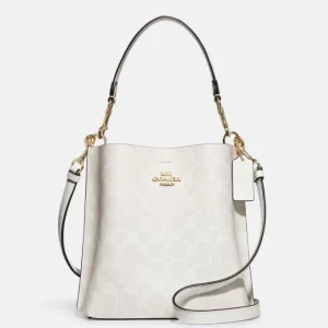 COACH MOLLIE BUCKET BAG 22 IN SIGNATURE CANVAS