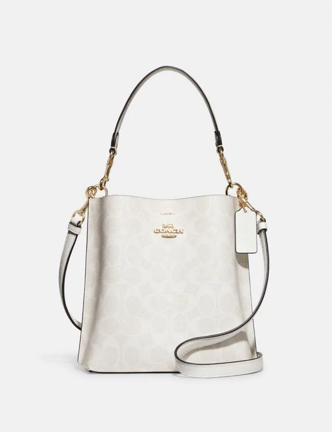 COACH MOLLIE BUCKET BAG 22 IN SIGNATURE CANVAS tips-sebelum-beli-beg ...