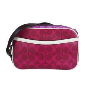 COACH JES CROSSBODY IN BLOCKED SIGNATURE CANVAS