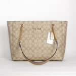 coach cammie chain tote in signature canvas