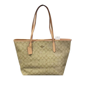 COACH CITY TOTE IN SIGNATURE CANVAS