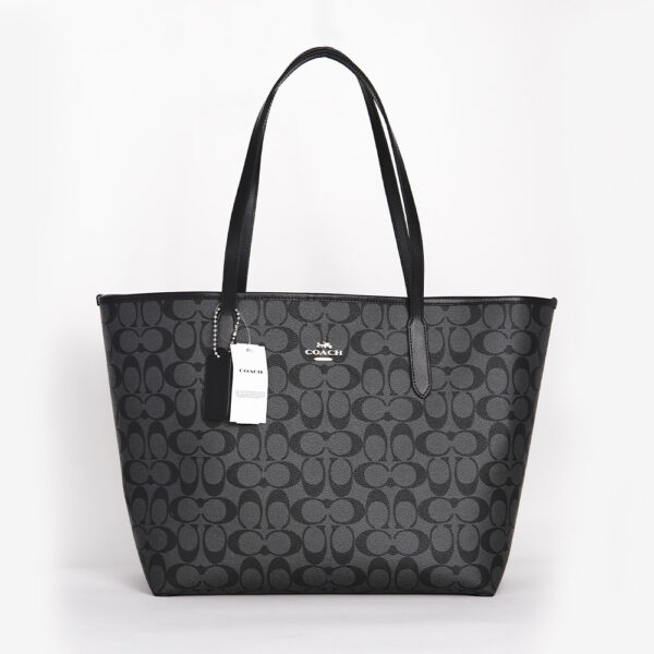 coach city tote in signature canvas