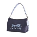 coach clara shoulder bag with horse and carriage