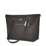 coach gallery tote in signature canvas