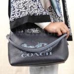 coach clara shoulder bag with horse and carriage
