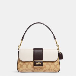 coach mini grace crossbody in signature canvas