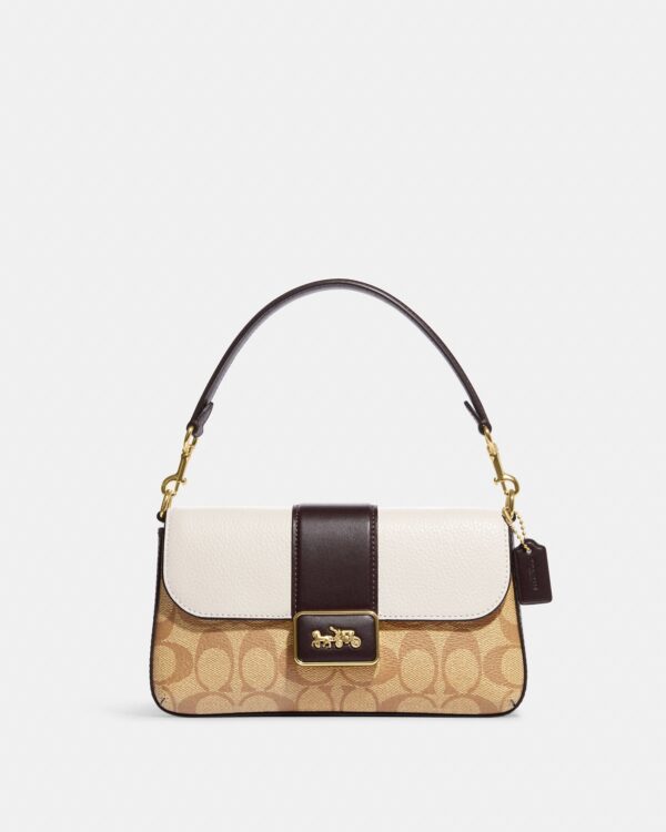 coach mini grace crossbody in signature canvas