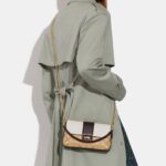 coach mini grace crossbody in signature canvas