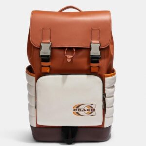 COACH TRACK BACKPACK LEATHER