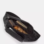 coach track belt bag in signature canvas