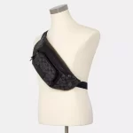 coach track belt bag in signature canvas