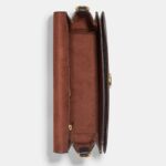 coach morgan shoulder bag in colorblock signature canvas