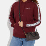 coach mini rowan crossbody in signature canvas