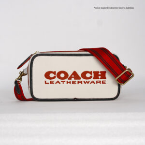 coach kia camera bag in colorblock