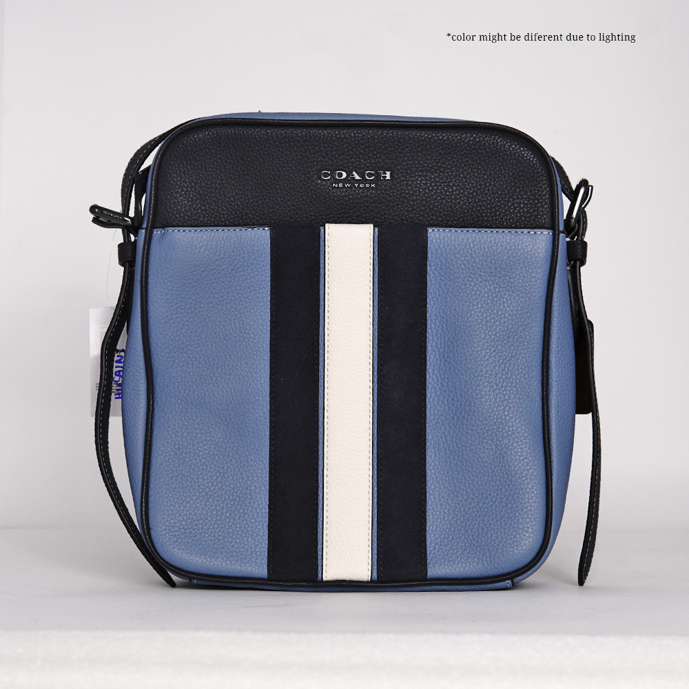 COACH HUDSON CROSSBODY 21 WITH VARSITY STRIPE tips-sebelum-beli-beg ...