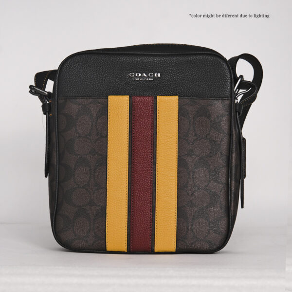 coach hudson crossbody in signature canvas