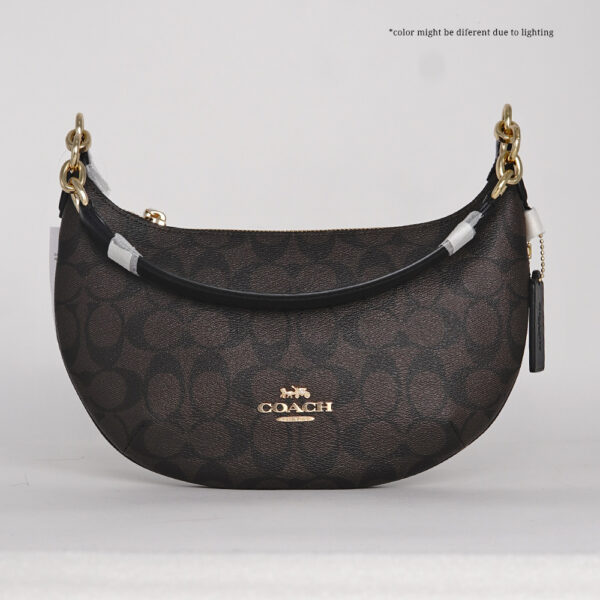 coach payton hobo in signature canvas