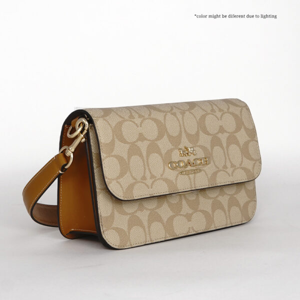 coach brynn shoulder bag in signature canvas