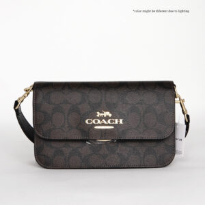 coach brynn shoulder bag in signature canvas