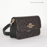 coach brynn shoulder bag in signature canvas