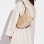 coach jules hobo in signature canvas