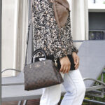 coach mini lillie carryall in signature canvas