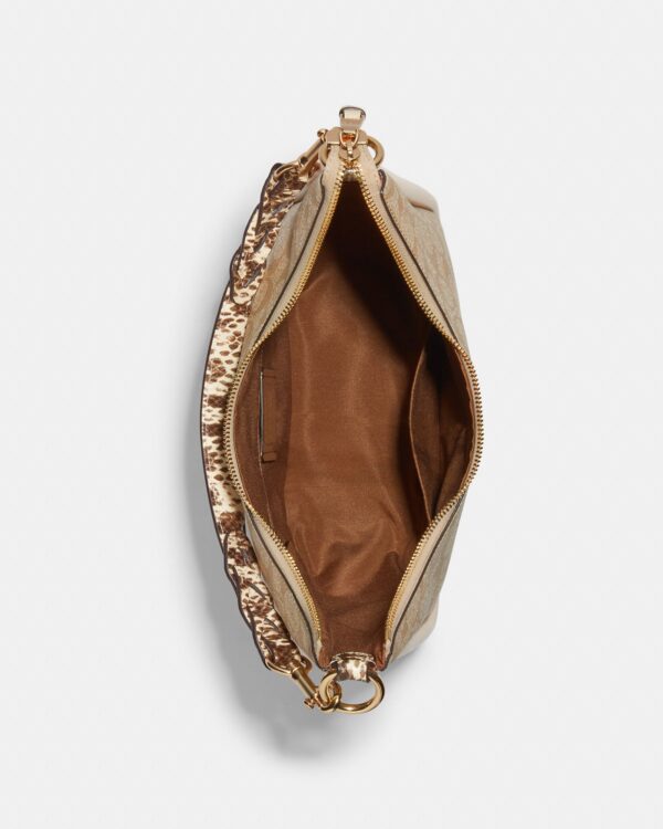 coach jules hobo in signature canvas